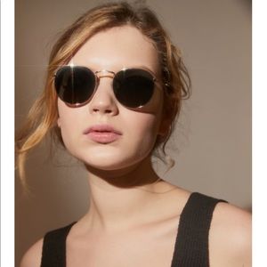 Urban Outfitters Billie Metal Round Sunglasses